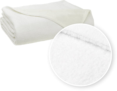 Meyco Home Bouclé-Tagesdecke – gebrochenes Weiß