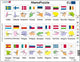 Larsen Drapeaux et Capitales de l'Union Européenne – Puzzle-Mémo – Union Européenne – Drapeaux et Capitales – pädagogisches Puzzle für Kinder – 54 Teile – hergestellt in Norwegen – Teile mit 2,5 mm extra Breite – Plateau mit festem Rand