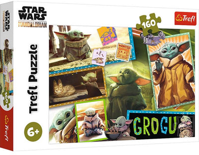 Trefl Puzzle Star Wars Grogu 160 Teile – Mandalorianer.