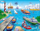 Selecta larsen line puzzle de haven, 35st.