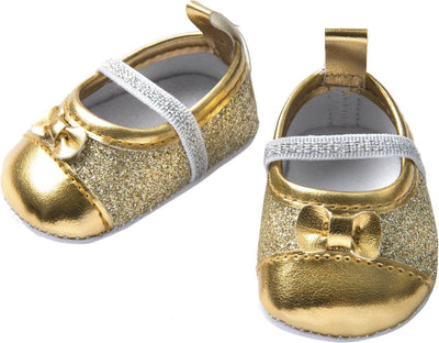 Heless Poppenballlerinas Glitzer Gold, 30-34 cm