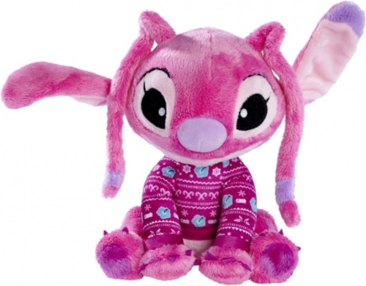 Simba Toys Plüsch – Disney Simba Toys Plüsch Disney Angel Stitch – Weihnachtskuscheltier – 25 cm – ab 0 m
