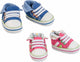 Puppenschuhe Sneaker Blau, 30-34 cm
