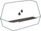 Duvo + Transportbox Drainagematte für Art. 114004 – Transportkäfig – 45 cm x 51,5 cm x 0,8 cm – Schwarz