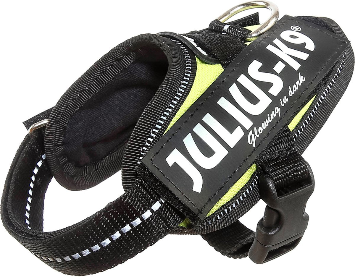Julius K9 Julius-K9 IDC®Power-Geschirr, 3xS – Baby1, Neon