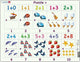 Larsen Addition bis 10 mit Bildern – Puzzle – Zählen lernen – Addition – Lernpuzzle für Kinder – 20 Teile – hergestellt in Norwegen – extra dicke 2,5 mm Teile – Tablett mit festem Rand