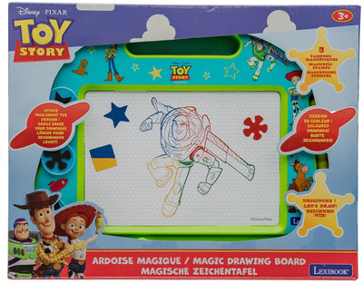 Lexibook Toy Story magnetisches mehrfarbiges Zeichenbrett mit Zubehör im A5-Format