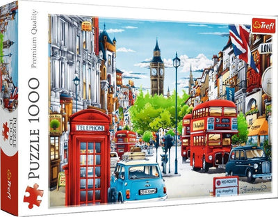 Trefl Puzzle London – 1000 Teile Puzzle Stadt Big Ben.