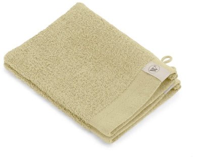 Walra Waschlappen aus weicher Baumwolle – maisgelb – 2x 16x21