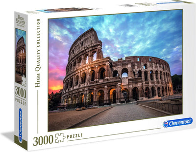 Clementoni – Puzzle – 3000 Teile – Coliseum Sunrise – Puzzle für Erwachsene – hochwertige Sammlung