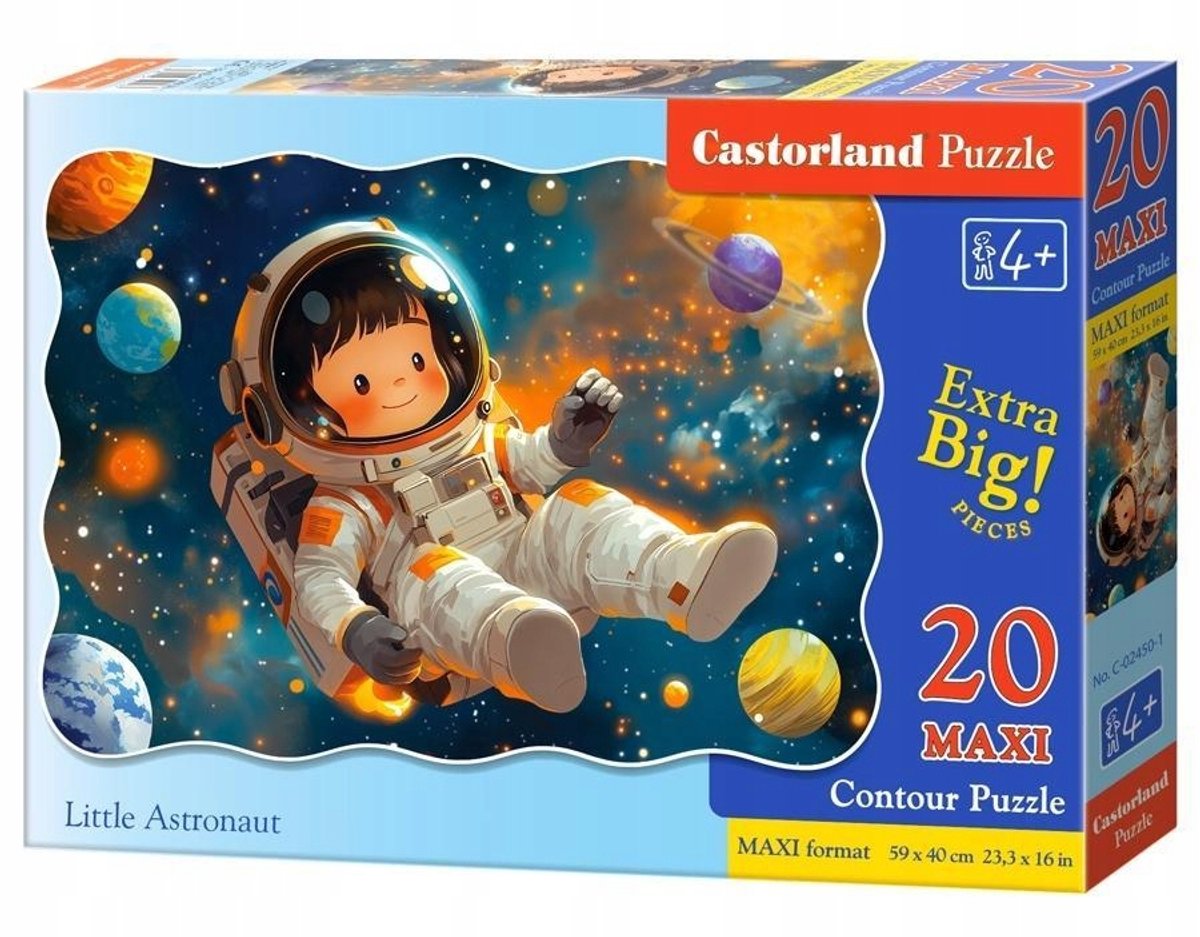 Castorland Maxi-Puzzle 20 Teile: Kleiner Astronaut