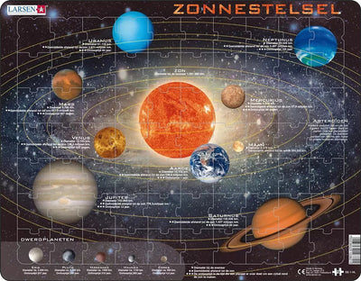 Selecta Larsen Jigsaw Puzzle Das Sonnensystem 70..