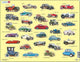 Larsen Oldtimer-Autos – Puzzle – Fahrzeugtechnik – Oldtimer – Lernpuzzle für Kinder – 30 Teile – hergestellt in Norwegen – extra dicke 2,5 mm Teile – Tablett mit festem Rand