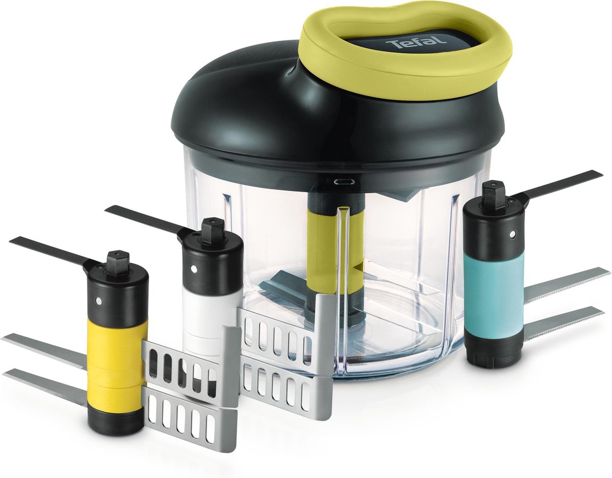 Tefal Tefal K13210 5 Sekunde Hacker Hakmolen + 4 Zubehör