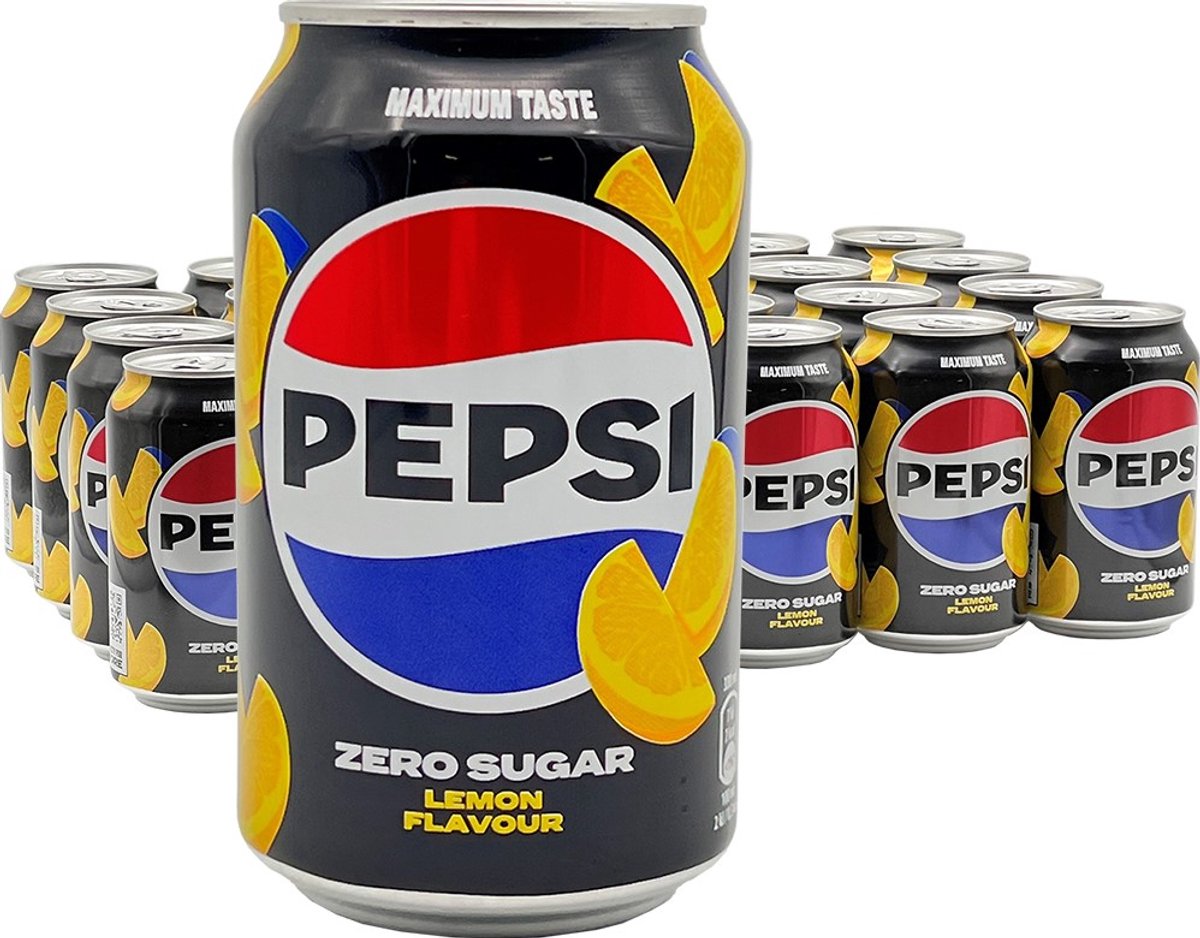 Pepsi – zuckerfreie Zitrone – 24 x 330 ml – Tablett
