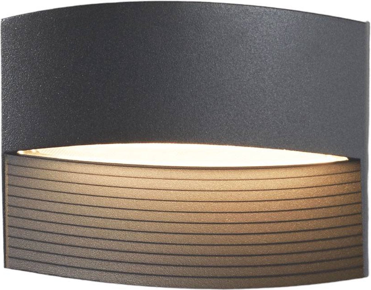 Lutec – Wandleuchte Lotus 11 W 500 Lumen – Grau