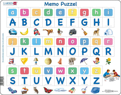 Selecta larsen memopuzel lernen zu lesen - das Alphabet mit Bildern, 52.