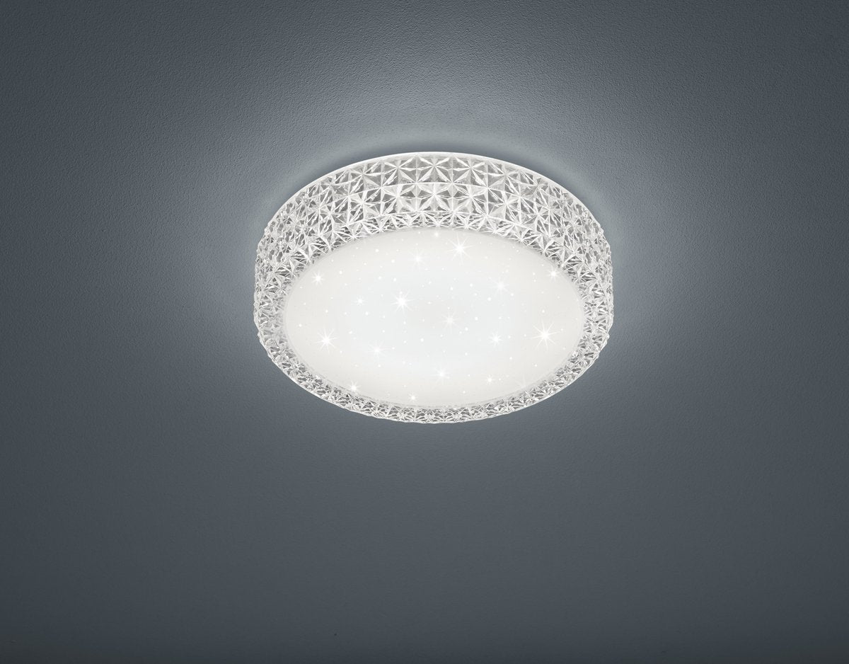 Rl Live Your Light Reality Pegasus Deckenleuchte - weiß - inkl. 1x LED 12w - T: 28 cm - Sterneffekt