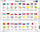 Larsen-Namen, Flaggen und Hauptstädte von 27 EU-Mitgliedstaaten – Puzzle – geografische Karten – Europäische Union – Lernpuzzle für Kinder – 54 Teile – hergestellt in Norwegen – extra dicke 2,5 mm Teile – Tablett mit festem Rand
