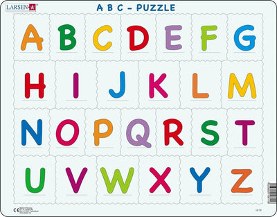 Selecta Larsen lernen, Puzzle Alphabet, 26st zu lesen.