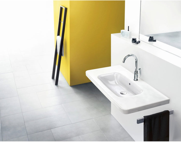 Hansgrohe Logis Einhebel-Waschtischmischer 210 - Schwenkauslauf - mit Ablaufgarnitur - Chrom - Auslaufauslauf 154 mm