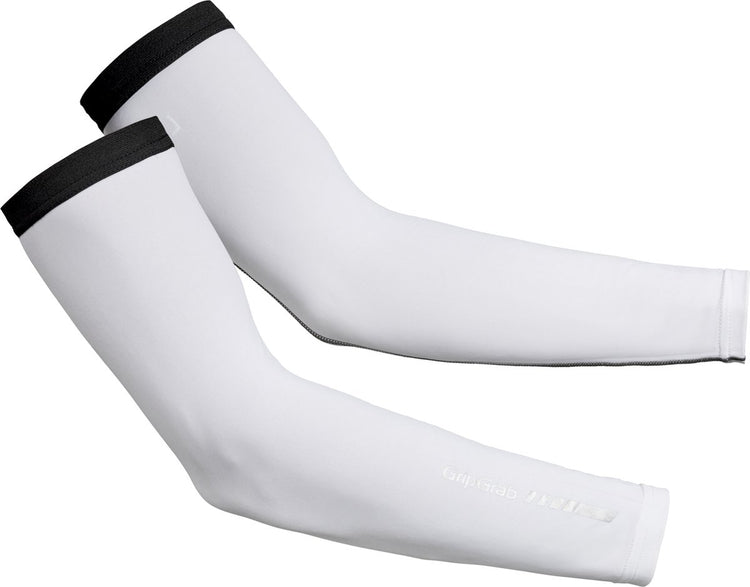 Gripgrab - UPF 50+ UV-Schutz Armstulpen Sommer Fahrrad Armstulpen UV-Schutz - Weiß - Unisex - Größe M