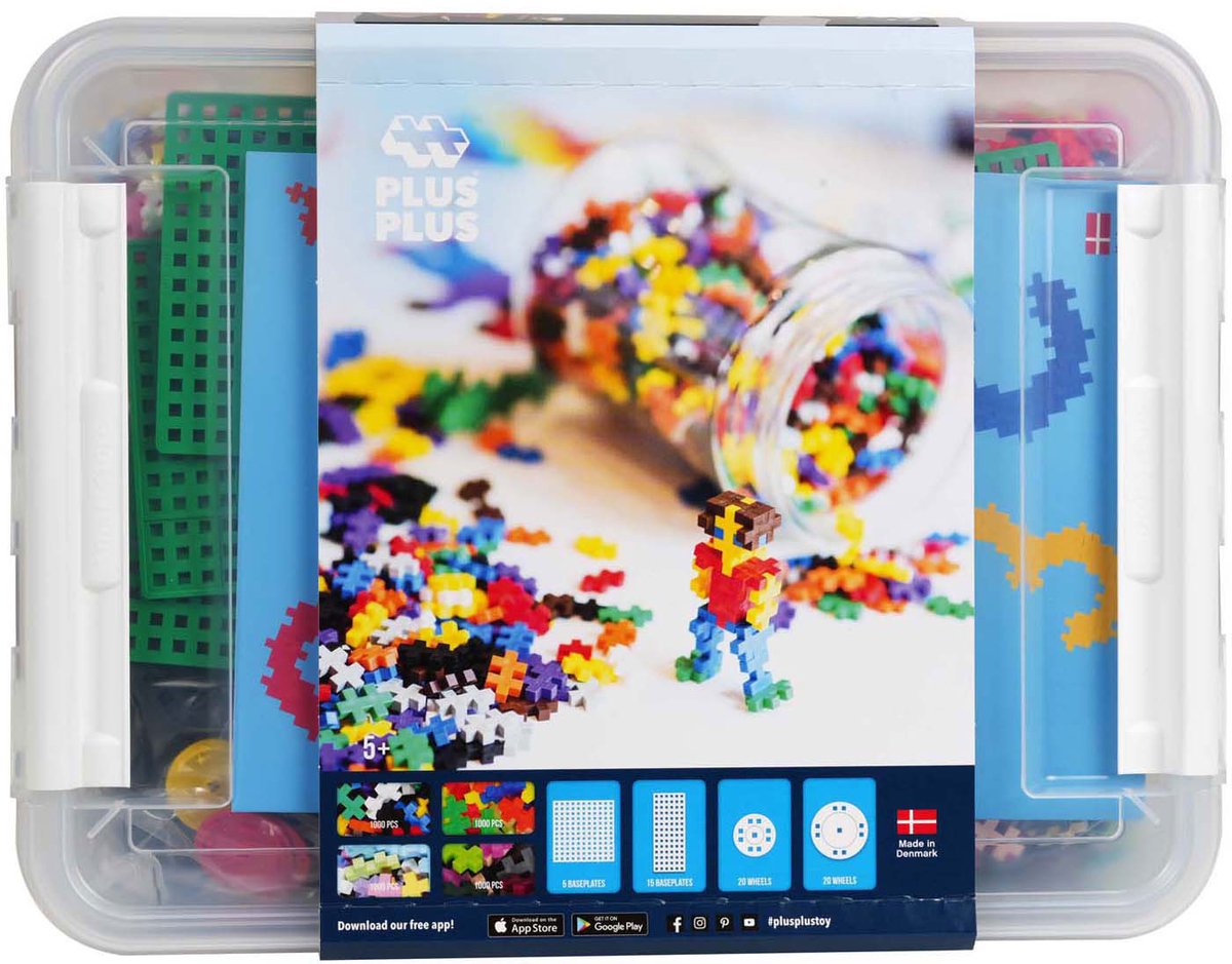 Plus Plus Aufbewahrungsbox Plus-Plus: 4000 Stück (3903)