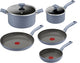 Tefal Cera Color On - Keramikpfannenset - 5-teilig - Blau - PFA-frei - für Induktion geeignet