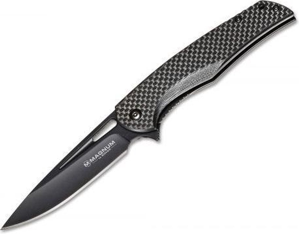 Magnum von Böker Black Carbon Magnum Böker – klappbares Taschenmesser