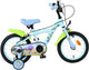 Bluey Kinderfahrrad - 14 Zoll - Hellblau - zwei Handbremsen