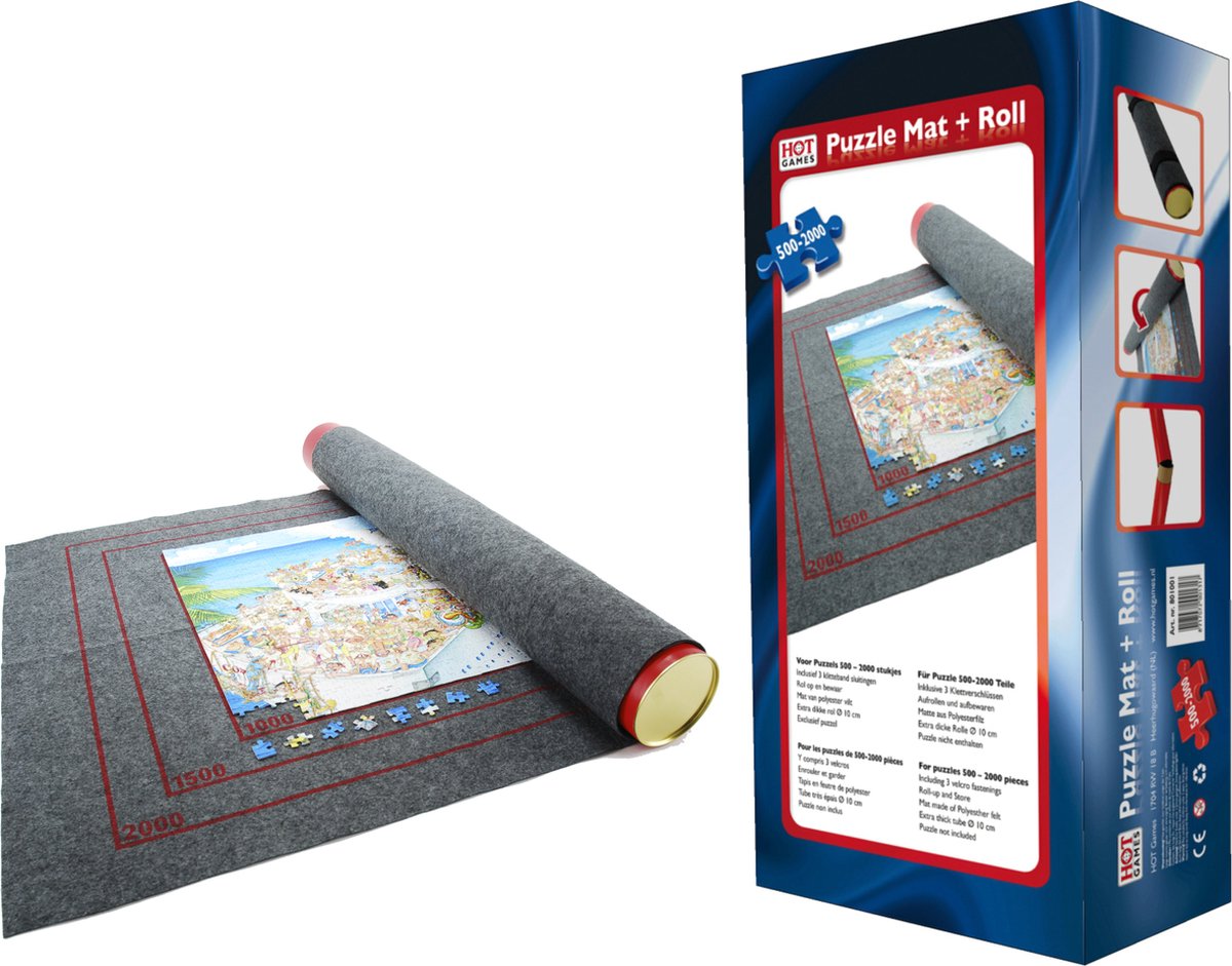 Hot Games Puzzlematte + Rolle Hot 500 - 2000 Teile.