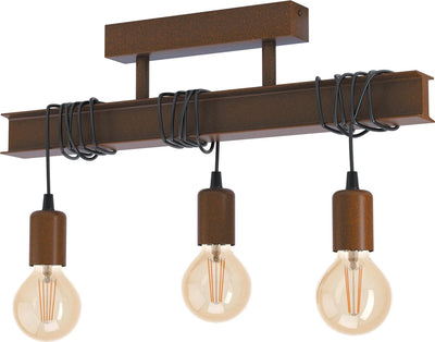 Eglo Townshend 4 Deckenleuchte – E27 – 55 cm – braun