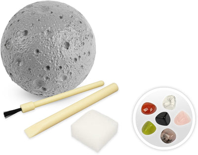 Buki France Buki – Grabsteine ​​auf dem Mond – Grabset – Lernspielzeug – Steine ​​entdecken und sammeln.