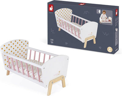 Janod - Candy Chic - Puppenbett aus Holz