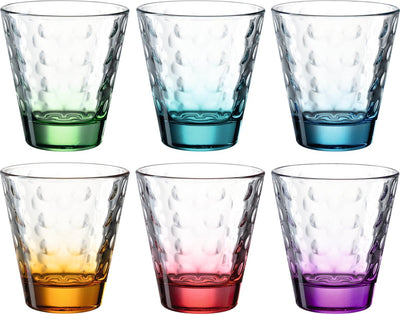 Leonardo Optikgläser sortiert 215ml - Set 6