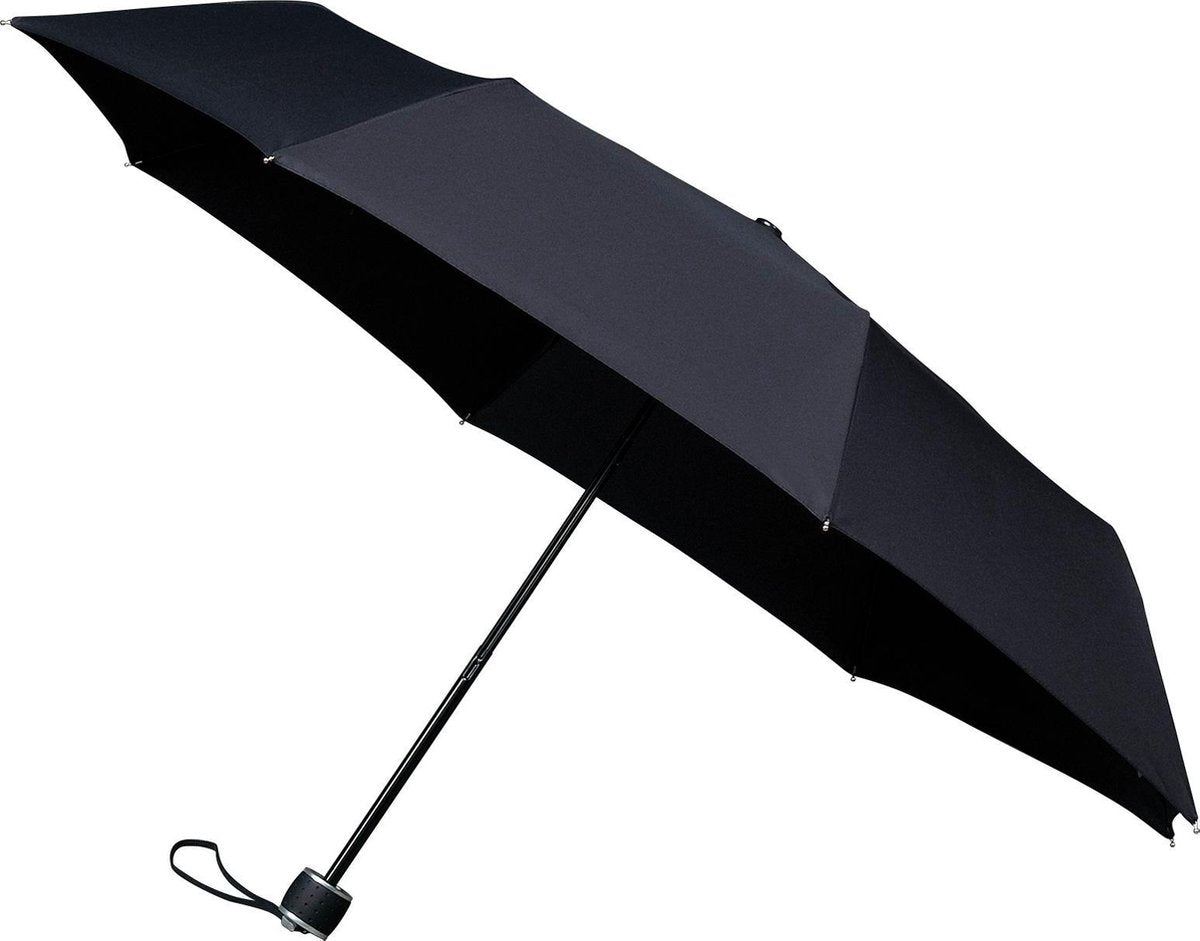 Minimax faltbarer Regenschirm mit Handöffnung Ø 100 cm schwarz