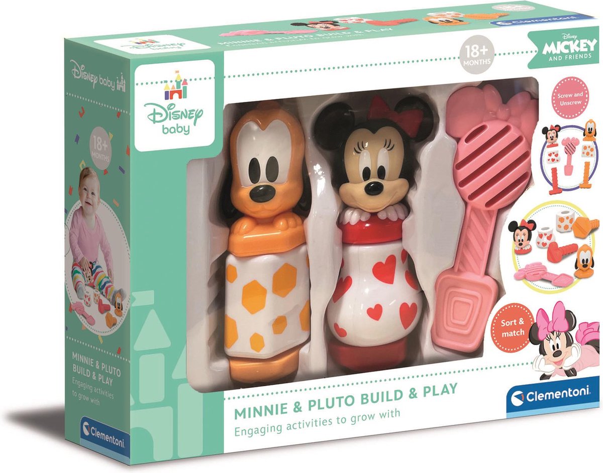 Clementoni Disney Baby Minnie Mouse Construction Play
