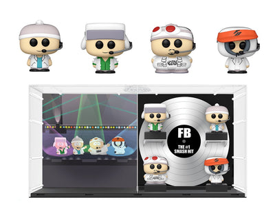 Funko South Park Sammelfigur Pop! Alben DLX 4er-Pack Boyband 9 cm mehrfarbig
