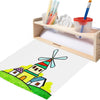 Papierrollenhalter aus Holz