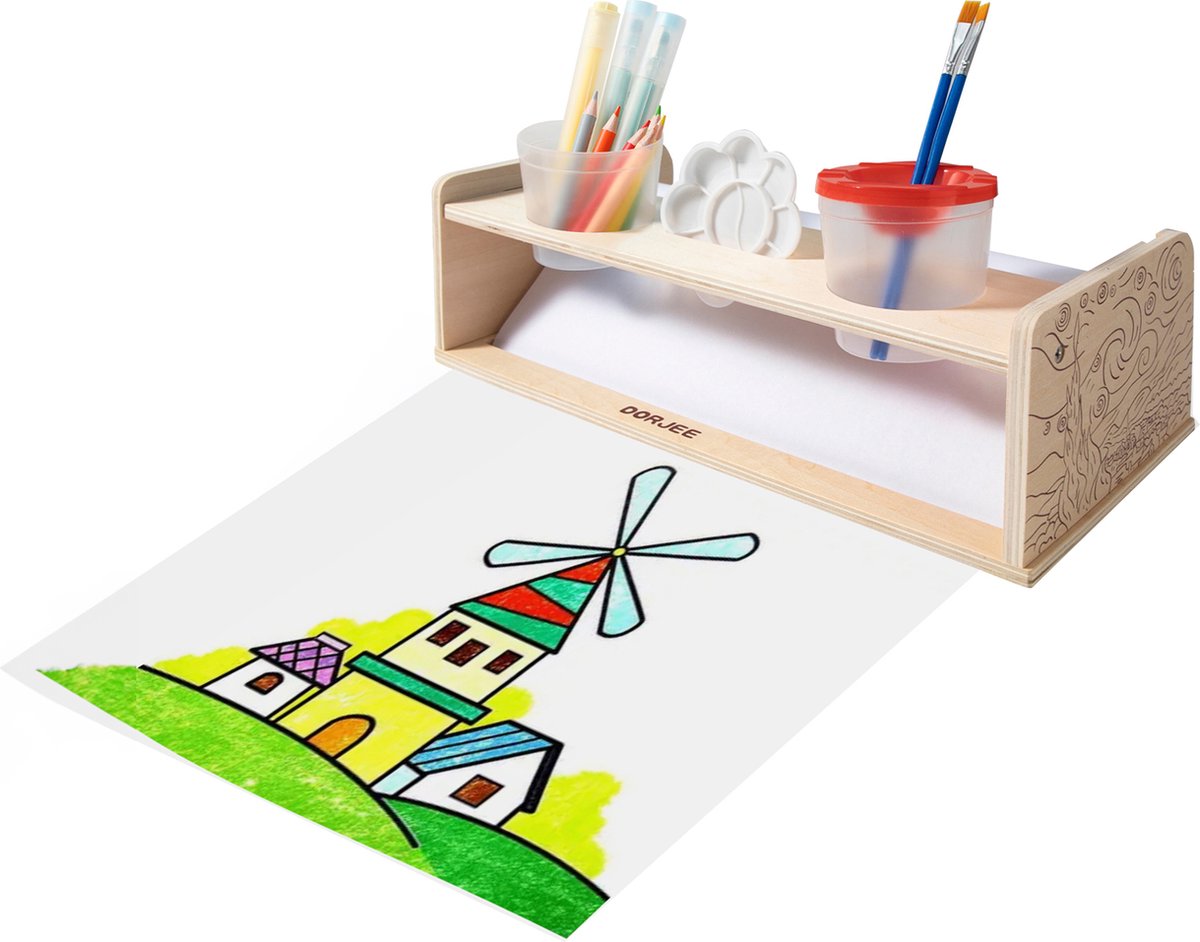 Papierrollenhalter aus Holz