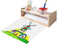 Papierrollenhalter aus Holz