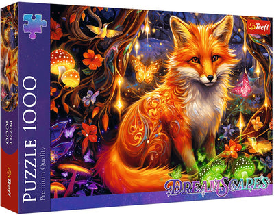 Trefl Puzzle Märchenfuchs – 1000 Teile – Lernspielzeug.