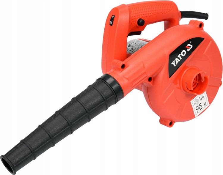 Yato Laubbläser – 600 W – 4 m3 min – einstellbare Geschwindigkeit – Blasen + Saugen – inklusive Fangsack