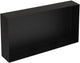 Plieger Posteingang Einbaunische - Aufputznische - Edelstahl - 60x30x10cm - mattschwarz