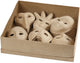 Creativ Firmenmasken, H: 12-21 cm, 60 Stück 1 Box
