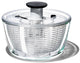 Oxo - Salatschleuder - Glasschüssel - Druckknopf