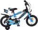 Volare Sportivo Kinderfahrrad – Jungen – 12 Zoll – Blau Schwarz – Zwei Handbremsen