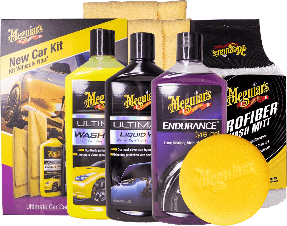 Meguiars neuer Autobausatz – 8-teilig