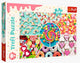Trefl Puzzle Süßigkeiten – buntes Puzzle 300 Teile für Kinder.