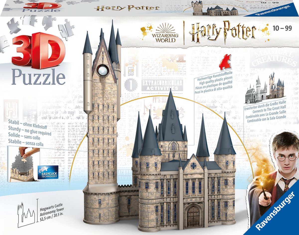 Ravensburger Hogwarts Castle Astronomy Tower - 3D-Puzzle - 540 Teile
